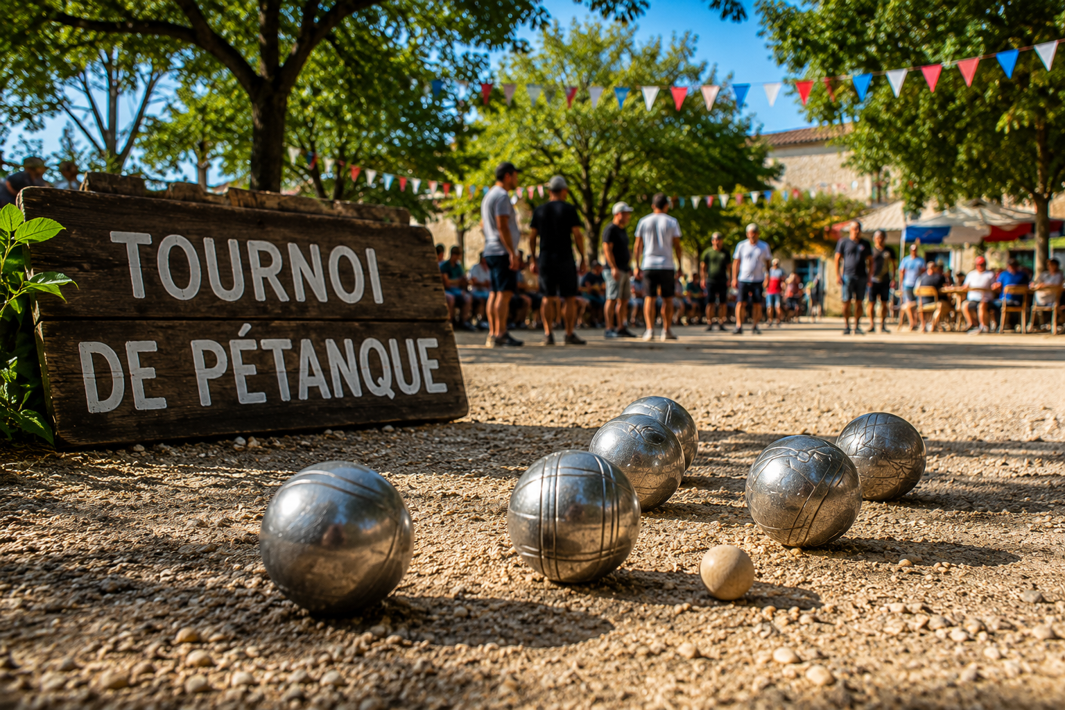Tournoi de pétanque